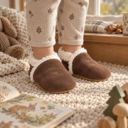 Chocolate Brown Slippers