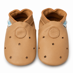 Mocha Stars Soft Sole Shoes