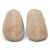 Soft suede non-slip sole of Dotty Fish infant shoes imprinted with Dotty Fish name and logo.