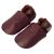 Plain Grape Rubber Sole Shoes