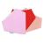 Pink and Red Bibs - 3 Pack