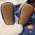 Plain Blue Rubber Sole Shoes
