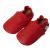 Plain Red Rubber Sole Shoes