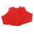 Dotty Fish cotton bandana bibs – 3 pack - bright red