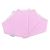 Dotty Fish cotton bandana bibs – 3 pack - pale pink