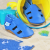 Blue Soft Sole Sandals