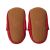 Plain Red Rubber Sole Shoes