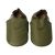 Plain Olive Rubber Sole Shoes