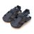 Baby and toddler leather sandals - navy - Dotty Fish.