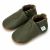 Plain Khaki Green Soft Sole Shoes