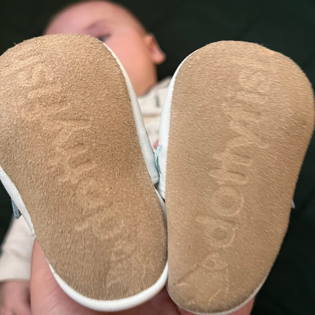 Signature soft soles from Dotty Fish baby shoes